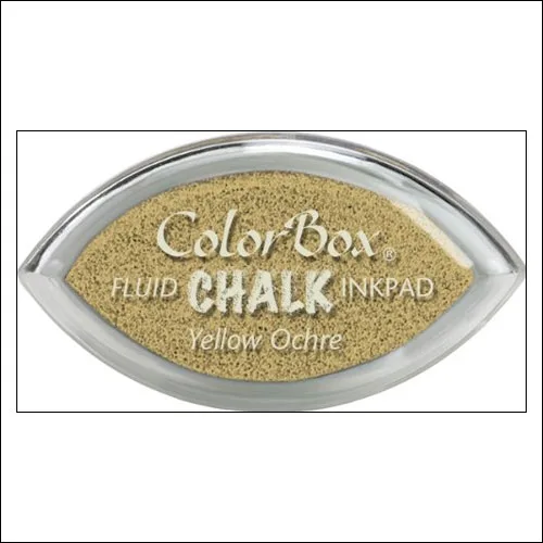 Clearsnap Colorbox Cats Eye Fluid Chalk Ink Pad Yellow Ochre