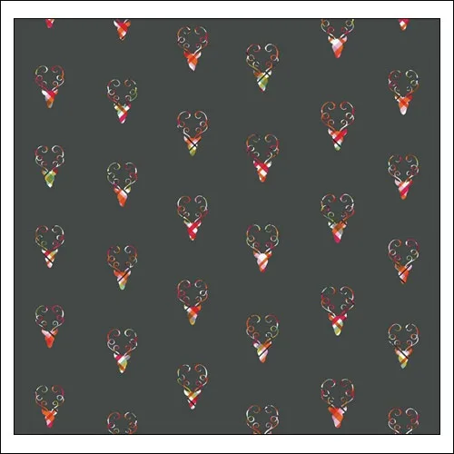 Gossamer Blue Paper Sheet Reindeer Games Get Happy Collection by Allison Pennington
