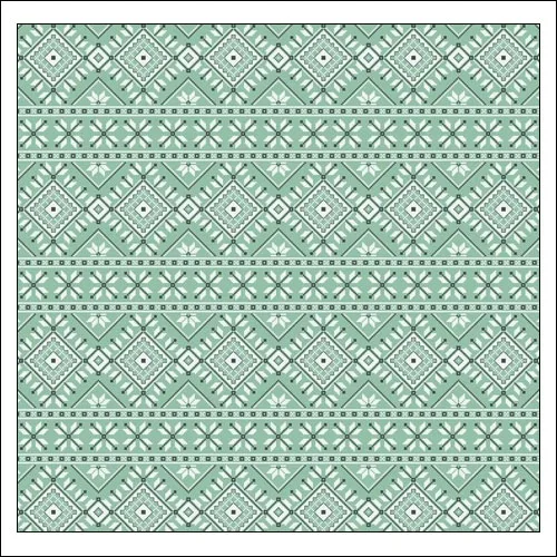 Gossamer Blue Paper Sheet Plaid Tidings Get Happy Collection by Allison Pennington