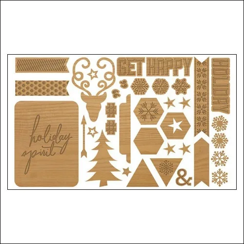 Gossamer Blue Happy Wood Veneer Get Happy Collection by Allison Pennington