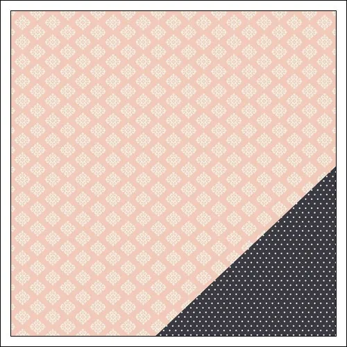 Gossamer Blue Paper Sheet East Hillside Gramercy Road Collection by One Little Bird