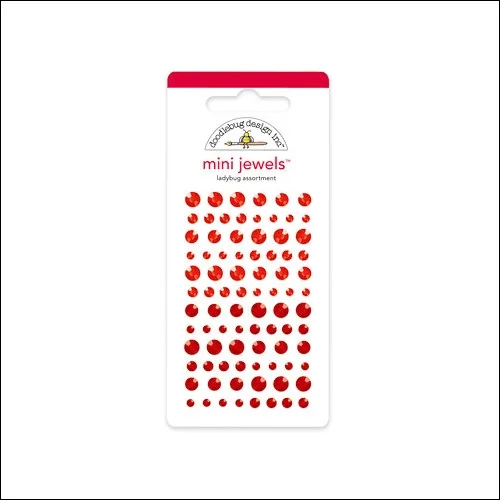 Doodlebug Mini Jewels Ladybug Assortment
