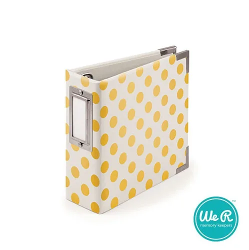 We R Memory Keepers Albums Made Easy 4x4 Instagram Neon Yellow