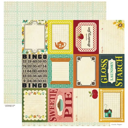 Crate Paper Paper Sheet Accent Cuts Farmhouse Collection