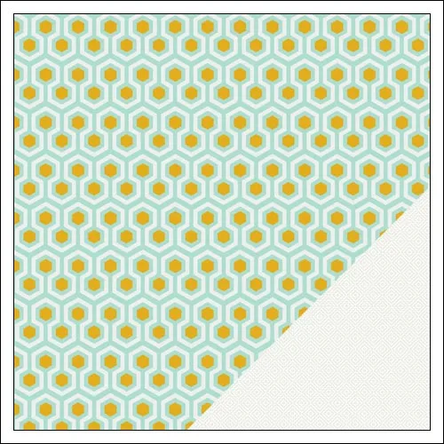 Gossamer Blue Paper Sheet Bulletin Board On My Desk Collection by Paislee Press