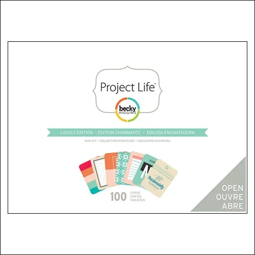 American Crafts Project Life Mini Kit Lovely Edition by Shimelle/Becky Higgins