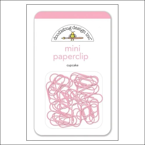 Doodlebug Mini Metal Paperclip Cupcake