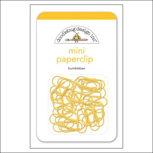 Doodlebug Mini Metal Paperclip Bumblebee