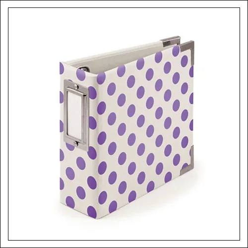 We R Memory Keepers Albums Made Easy 4x4 Instagram Neon Purple