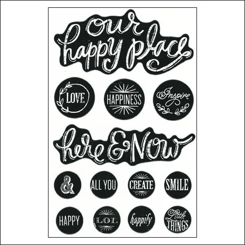 Me and My Big Ideas Chips Chalk Hello Friend Stickers