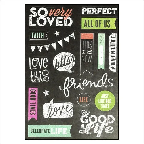 Me and My Big Ideas Sticks Today Chalkboard Stickers