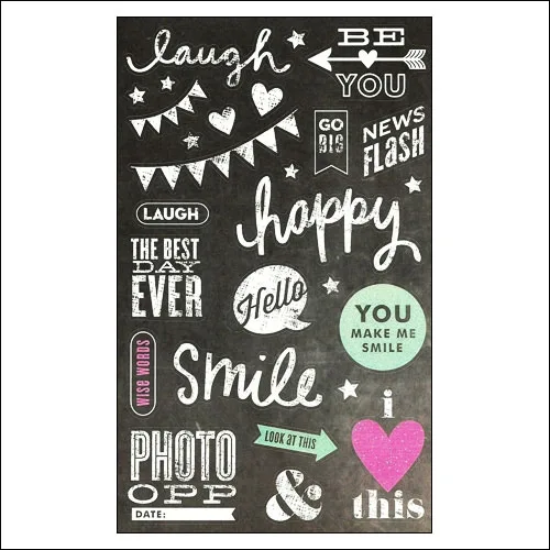Me and My Big Ideas Sticks Today Chalkboard Stickers
