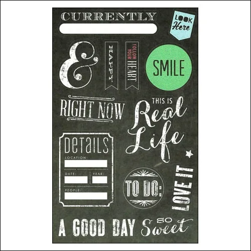 Me and My Big Ideas Sticks Gratitude Chalkboard Stickers