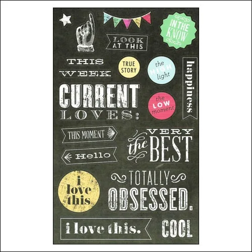Me and My Big Ideas Sticks Gratitude Chalkboard Stickers