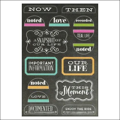 Me and My Big Ideas Sticks Treasured Chalkboard Stickers