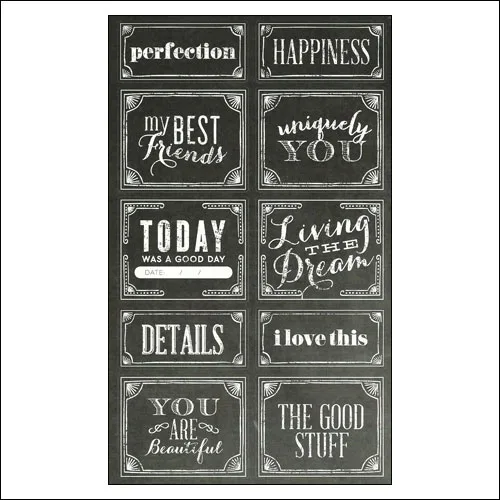 Me and My Big Ideas Sticks Treasured Chalkboard Stickers