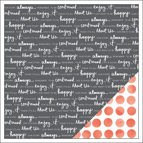 American Crafts Paper Sheet Continued Stitched Collection by Amy Tangerine