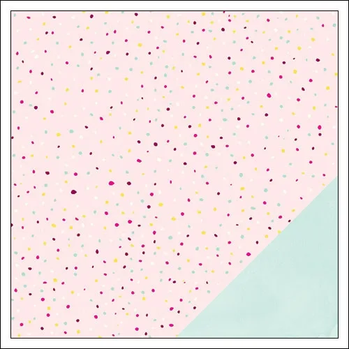 American Crafts Paper Sheet Little Things Serendipity Collection by Dear Lizzy