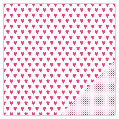 American Crafts Paper Sheet Lucky Love Serendipity Collection by Dear Lizzy