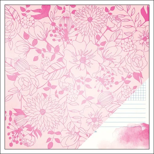 American Crafts Paper Sheet Bloom Serendipity Collection by Dear Lizzy