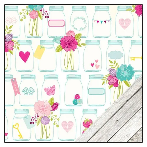 American Crafts Paper Sheet With Love Serendipity Collection by Dear Lizzy