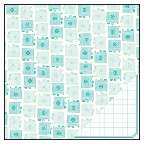 American Crafts Paper Sheet Odds and Ends Serendipity Collection by Dear Lizzy