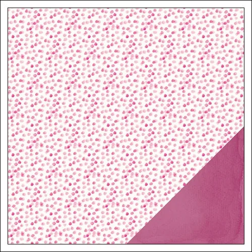 American Crafts Paper Sheet Razzleberry Serendipity Collection by Dear Lizzy
