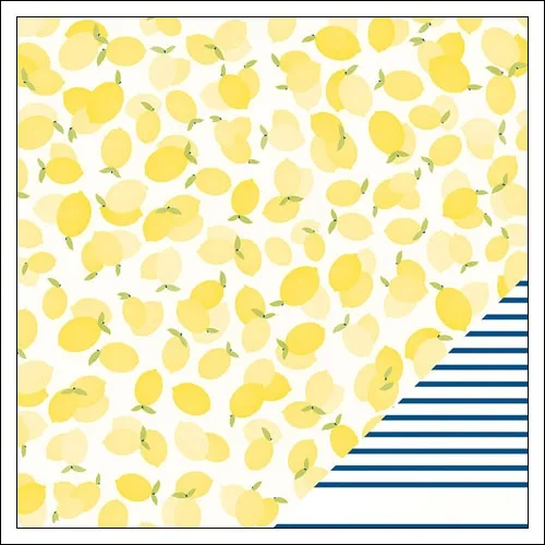 American Crafts Paper Sheet Liz Lemon Serendipity Collection by Dear Lizzy