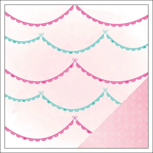 American Crafts Paper Sheet Ohh La La Serendipity Collection by Dear Lizzy