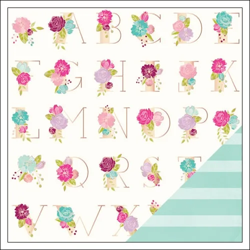 American Crafts Paper Sheet Love Letters Serendipity Collection by Dear Lizzy