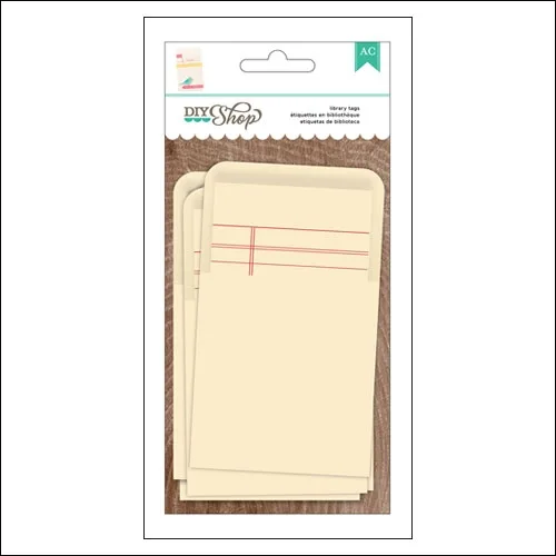 American Crafts Manilla Library Card and Pocket DIY Shop 2 Collection