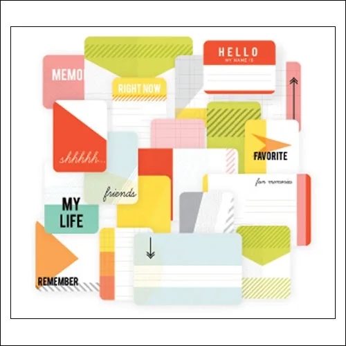 American Crafts Project Life Themed Cards My Story by Becky Higgins