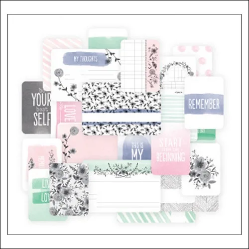 American Crafts Project Life Themed Cards Journal by Becky Higgins