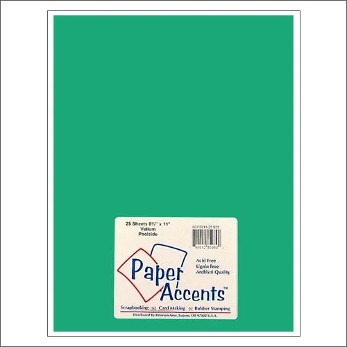 Paper Accents Vellum Sheet Poolside
