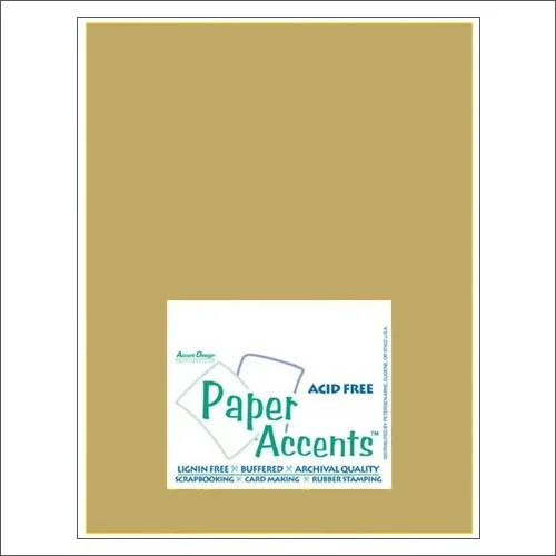 Paper Accents Vellum Sheet 14kt Gold