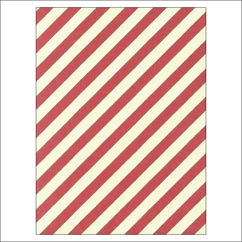 Simple Stories Basic Washi Paper Tape 3x4 inch Sheet Red Diagonal Stripes Snap Life Documented Collection