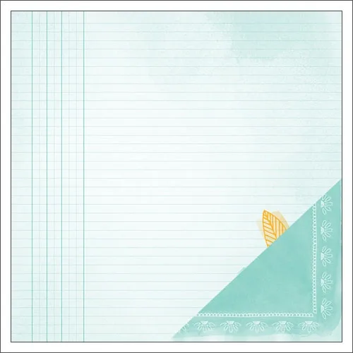 American Crafts Paper Sheet Nicole Rise and Shine Collection by Amy Tangerine