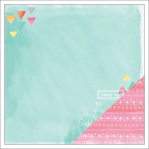 American Crafts Paper Sheet Ava Rise and Shine Collection by Amy Tangerine