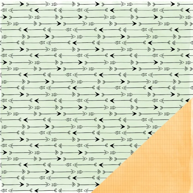 American Crafts Paper Sheet Amelia Rise and Shine Collection by Amy Tangerine