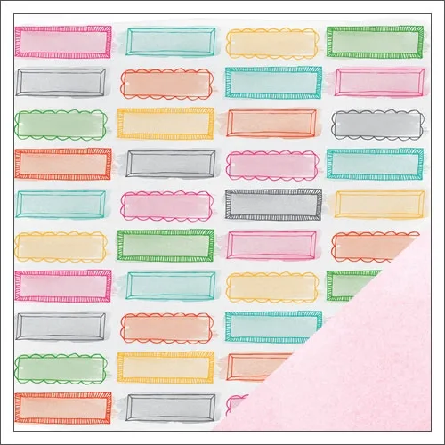 American Crafts Paper Sheet Riley Rise and Shine Collection by Amy Tangerine