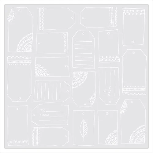 American Crafts Transparent Sheet Isabella Rise and Shine Collection by Amy Tangerine