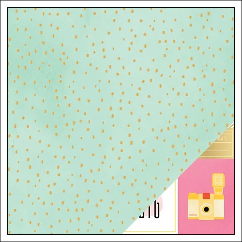 American Crafts Paper Sheet Fine and Dandy Fine and Dandy Collection by Dear Lizzy