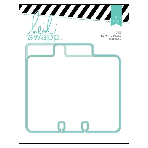 Heidi Swapp Memorydex Tabs Cutting Dies Wanderlust Collection