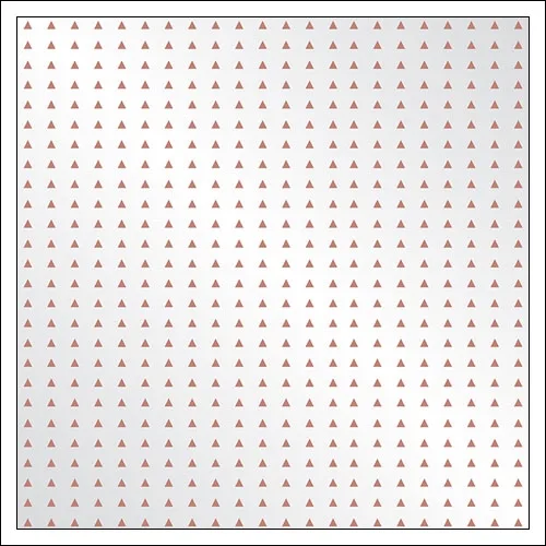 Studio Calico Specialty Paper Vellum Sheet Rose Gold Foil Triangle Baxter Collection