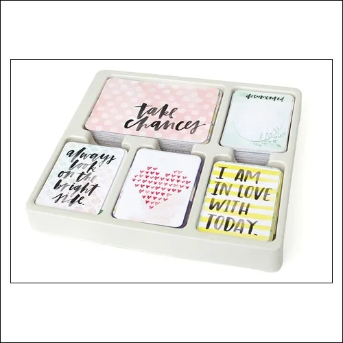 American Crafts Project Life 3×4 inches Core Kit Cards Set Inspire Edition Collection by Vanassa Perry