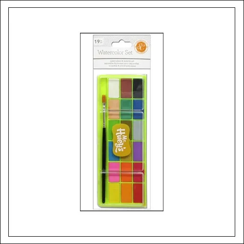 Studio Calico Mister Hueys Watercolor Set With Brush