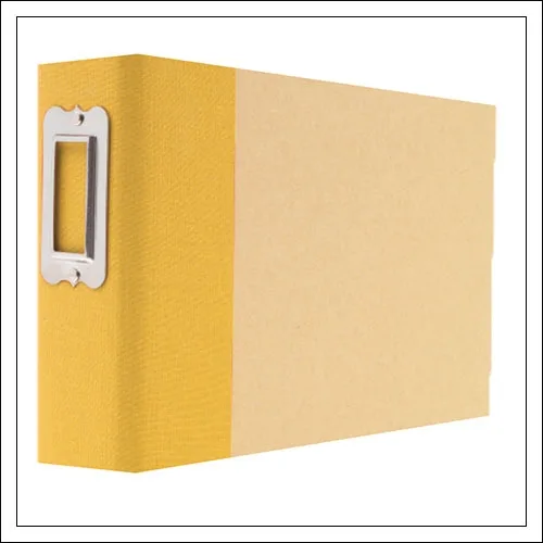 Simple Stories Snap Binder Album Yellow 4 x 6 inches Snap Studio Collection