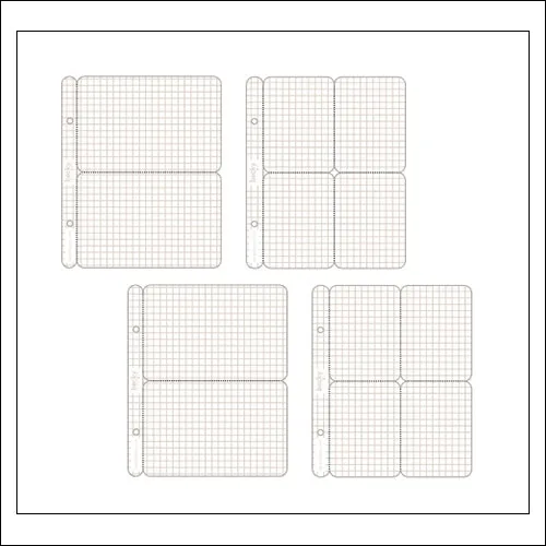 American Crafts Project Life Perforated Card Pages 6 x 8 inches by Becky Higgins