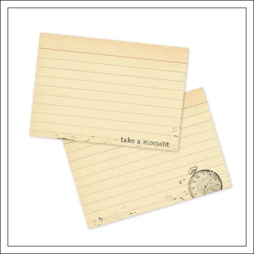 7 Gypsies Gypsy Moments Card Index