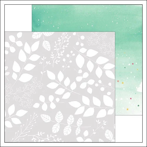 Pinkfresh Studio Paper Sheet Botanicals and Sparkle Happy Things Collection